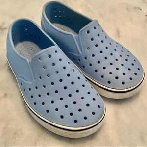 Native Miles Light Blue Slip On Water Shoes size C12